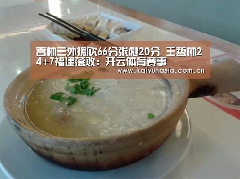 吉林三外援砍66分张彪20分 王哲林24+7福建落败:开云体育赛事(图1) 开云体育赛事